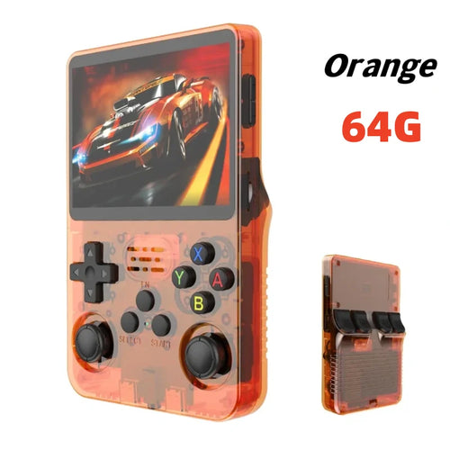 R36S Retro Handheld Video Game Console Linux System 3.5 Inch IPS