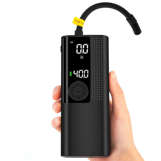 Portable Electric Car Inflator Air Pump 12v 120psi Rechargeable Inflatable Car Air Pump Digital Inflator Lcd Display Air Pump