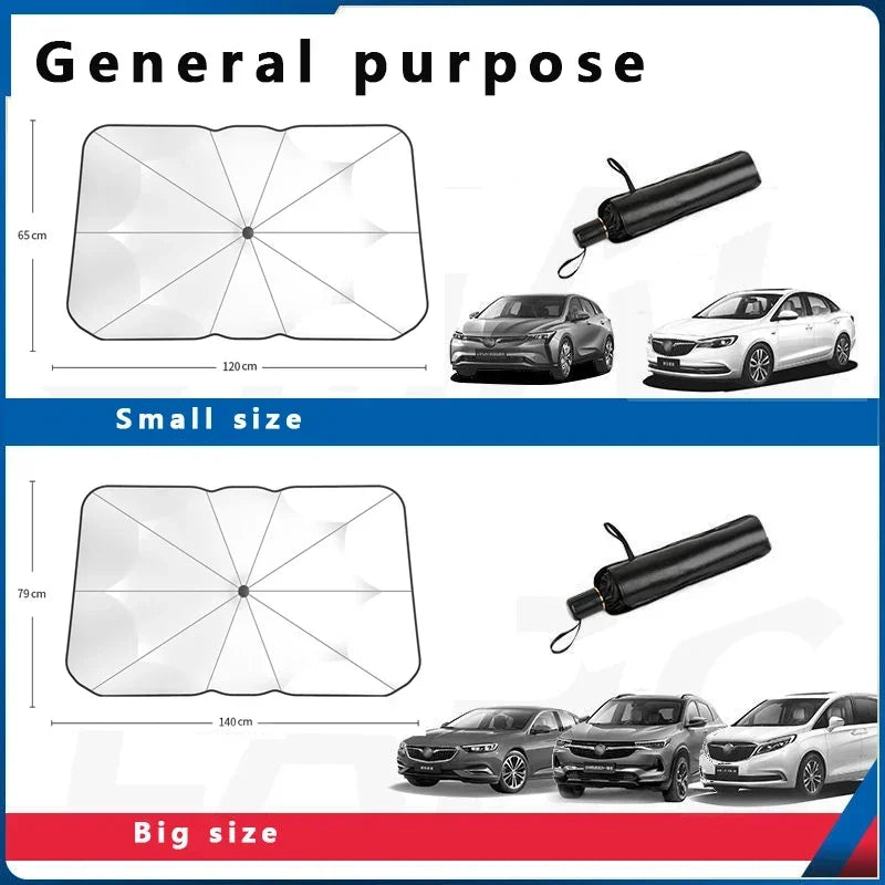 Car parasol car front windshield visor sunshade car with sun block