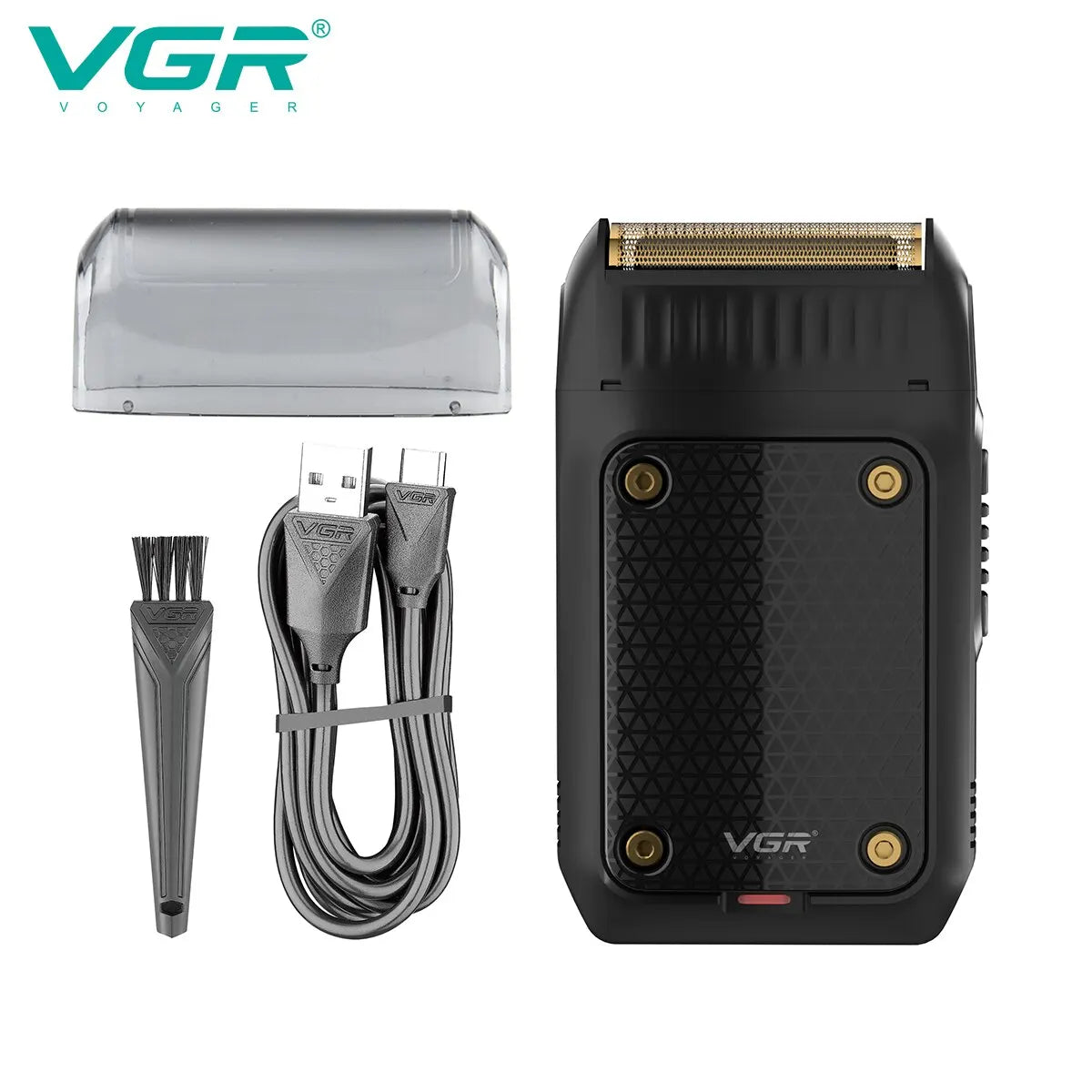 VGR Shaver Professional Razor Electric Shaving Machine Portable Beard