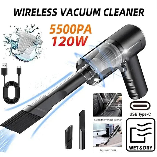 Portable Wireless Car Vacuum Cleaner Wireless Vacuum Cleaner Dual Use